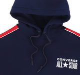 CONVERSE ALL STAR TRACK MIDWEIGHT FLEECE PULLOVER HOODIE