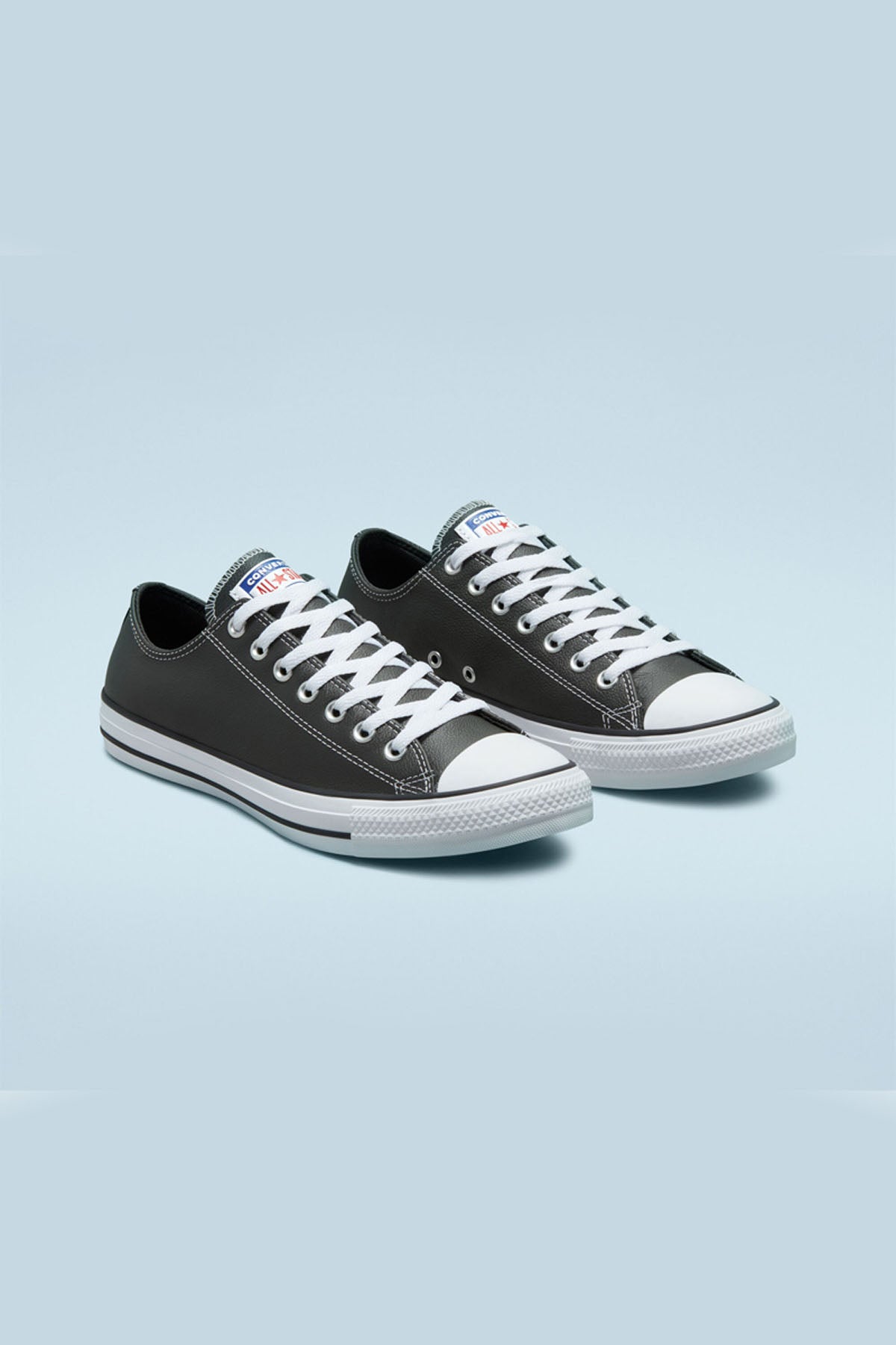 Chuck Taylor All Star Low Top Leather Storm Wind/White/Black