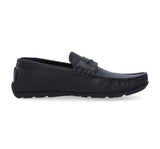 Barefoot Black Loafers Lace Up Suede For Men 2080