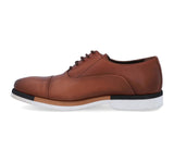 Barefoot Brown Lace Up with White Sole For Men 3821