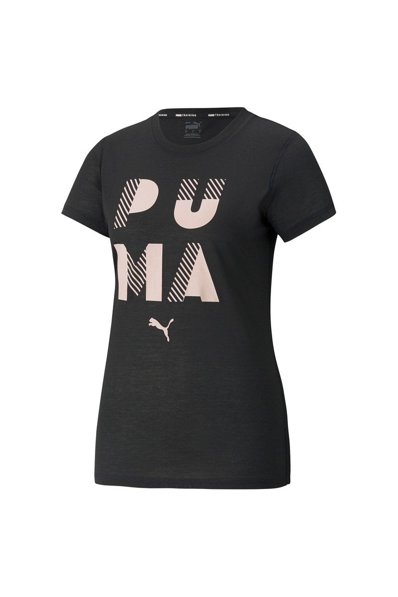 Performance Branded SS Tee Puma Black