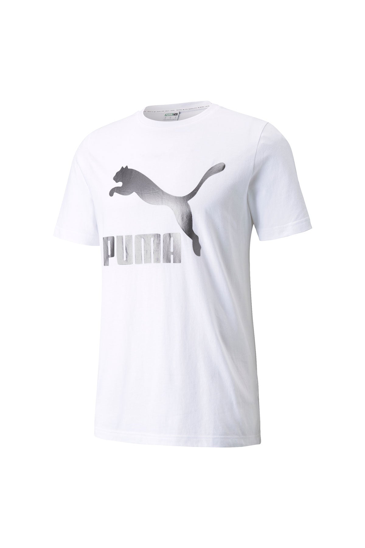 Classics Logo Tee Puma White-Matte