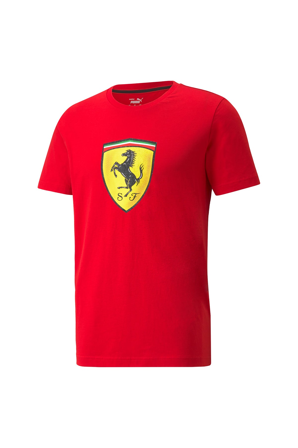 Ferrari Race Colored Big Shield Tee Rosso Corsa