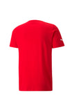 Ferrari Race Colored Big Shield Tee Rosso Corsa