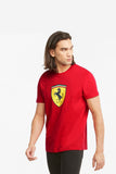 Ferrari Race Colored Big Shield Tee Rosso Corsa