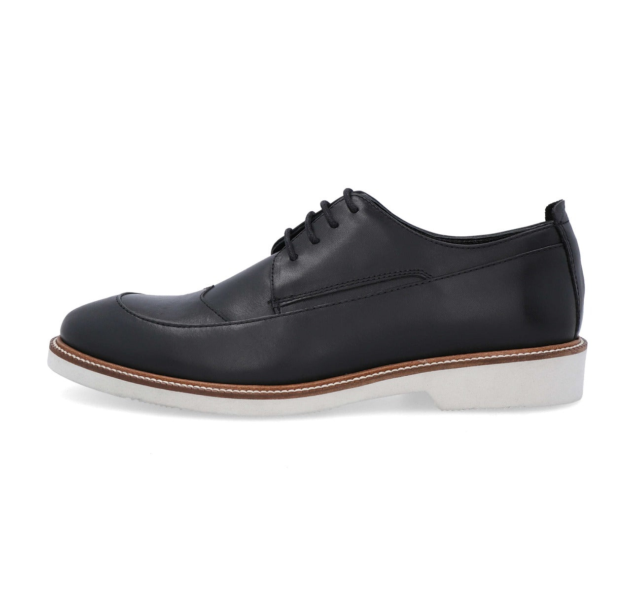 Barefoot Black Lace Up with White Sole For Men 6133
