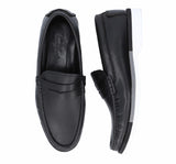Barefoot Black Loafers Slip On For Men 9099