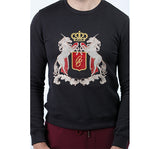 Men Sweat Shirt - Black